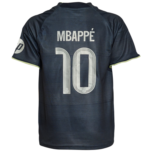 Mbappe Kids Jersey No. 10 Socks Set Away Fan Edition 2026 -2-Piece Football Gift Kit