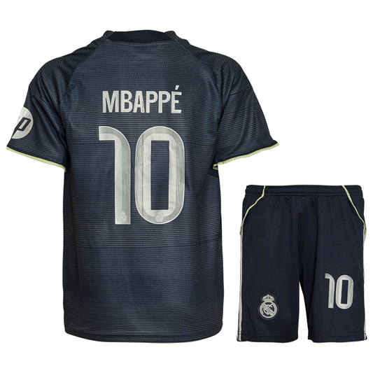 Mbappe Kids Jersey No. 10 Socks Set Away Fan Edition 2026 -2-Piece Football Gift Kit
